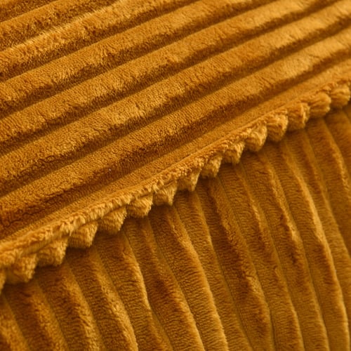Wilde Ribbed Double Sofa Bean Bag Lounge Cover