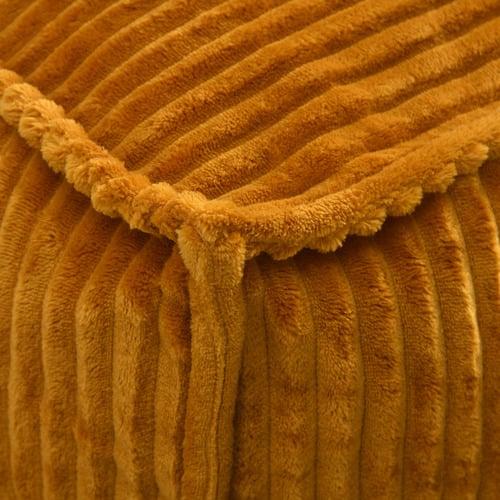 Wilde Ribbed Double Sofa Bean Bag Lounge Cover