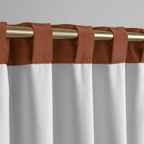 Byron Blockout Concealed Tab Top Curtains (Set of 2)