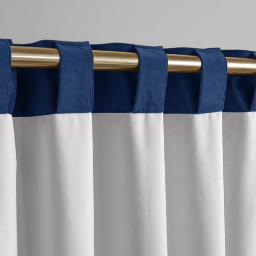 Byron Blockout Concealed Tab Top Curtains (Set of 2)