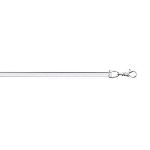 Orion White 220cm Curtain Track & Hooks Set