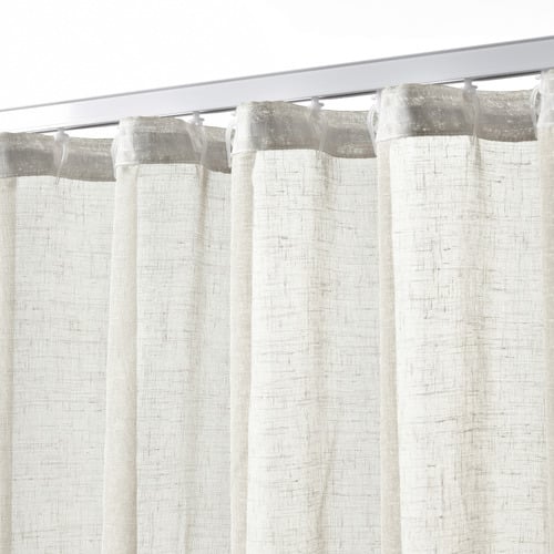Orion Sheer S-Fold Single Panel Curtain