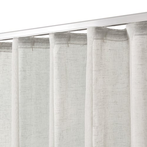 Orion Sheer S-Fold Single Panel Curtain