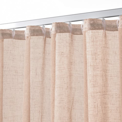 Orion Sheer S-Fold Single Panel Curtain