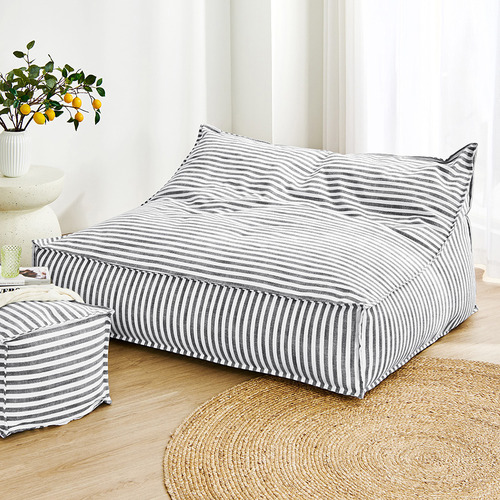 Oscar Faux Linen Double Bean Bag Cover