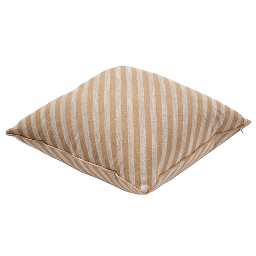Striped Oscar Faux Linen Cushion