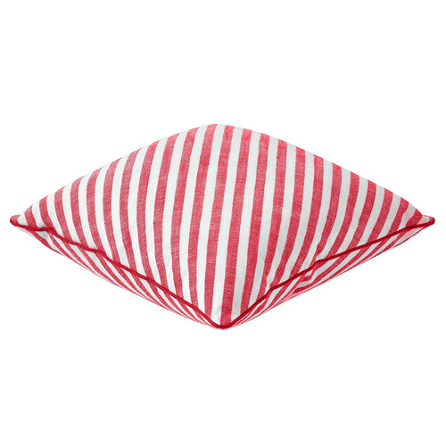 Striped Oscar Faux Linen Cushion