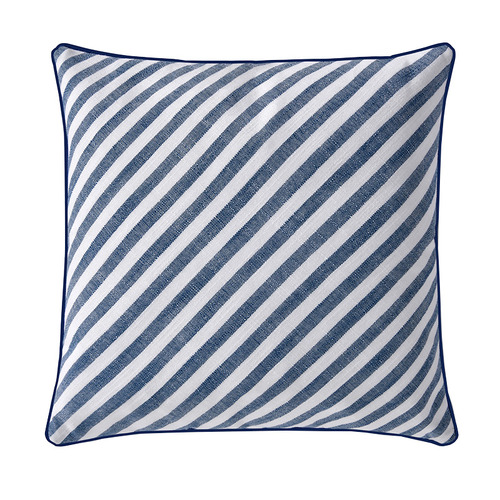Striped Oscar Faux Linen Cushion