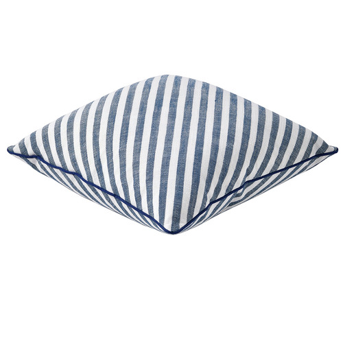 Striped Oscar Faux Linen Cushion