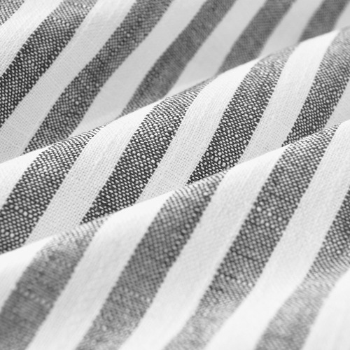 Striped Oscar Faux Linen Cushion