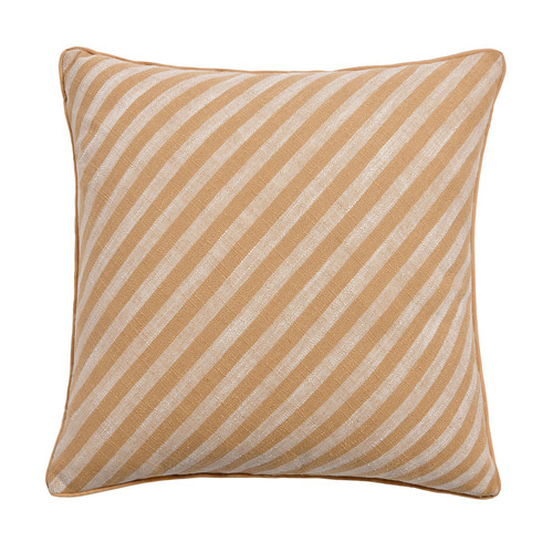 Striped Oscar Faux Linen Cushion