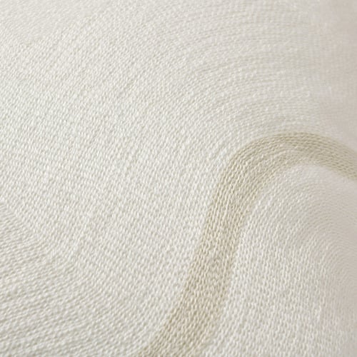 Louise Embroidered Cotton Cushion
