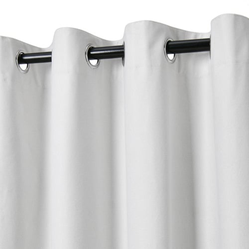 Syrie Linen Look Blockout Eyelet Curtains