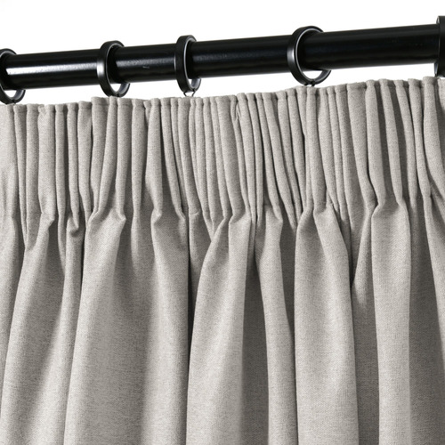Draper Linen Look Blockout Eyelet Curtains