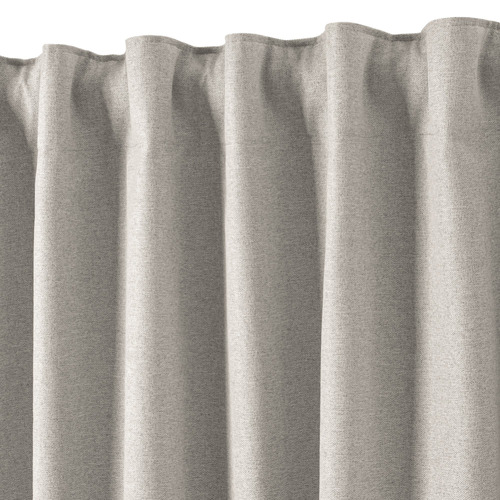 Draper Linen Look Blockout Eyelet Curtains