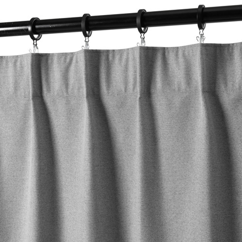 Draper Linen Look Blockout Eyelet Curtains