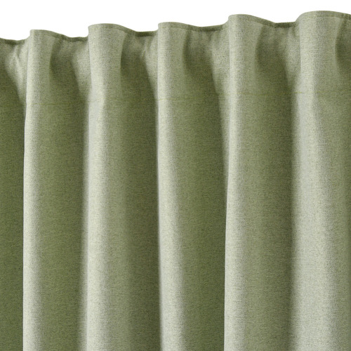 Draper Linen Look Blockout Eyelet Curtains