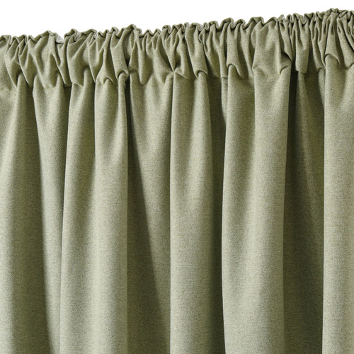 Draper Linen Look Blockout Eyelet Curtains