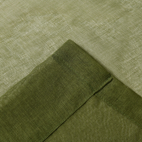 Laurent Sheer S-Fold Single Panel Curtain