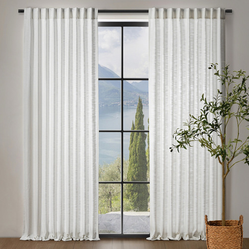 Cassian Light Filtering Concealed Tab Top Curtains