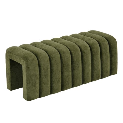 Livona Velvet Ottoman Bench