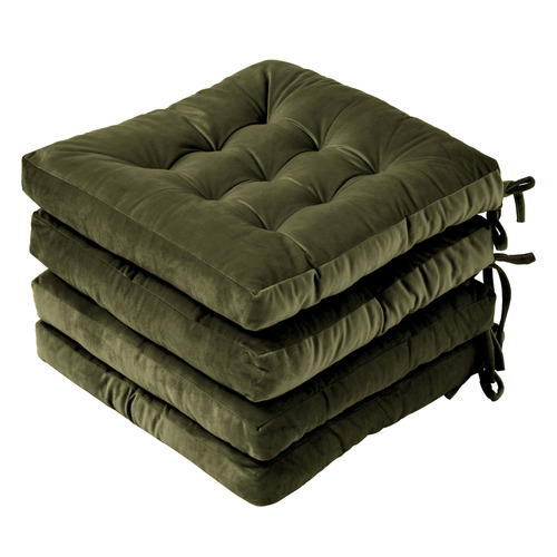 Edith Velvet Seat Cushions
