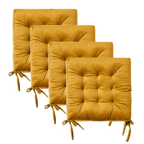 Edith Velvet Seat Cushions