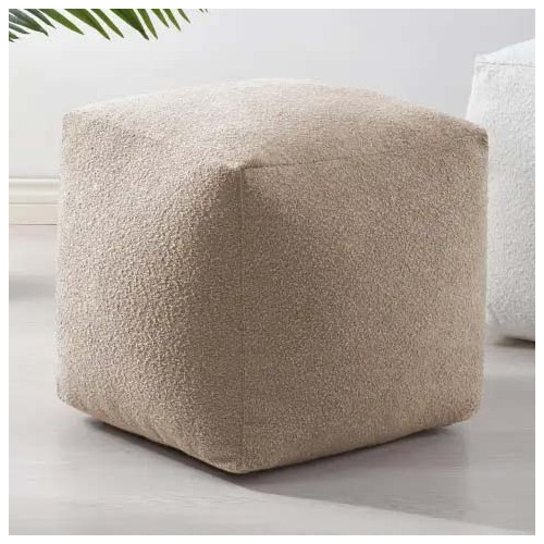 Blake Boucle Pouffe Cover