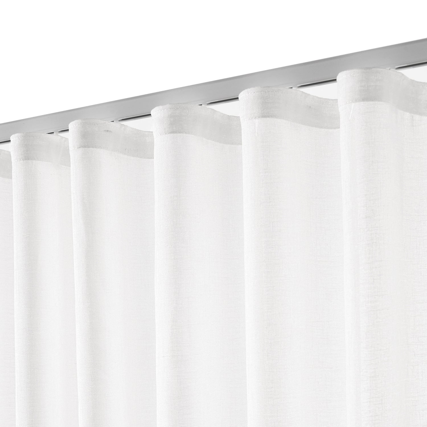 Orion Sheer S-Fold Single Panel Curtain
