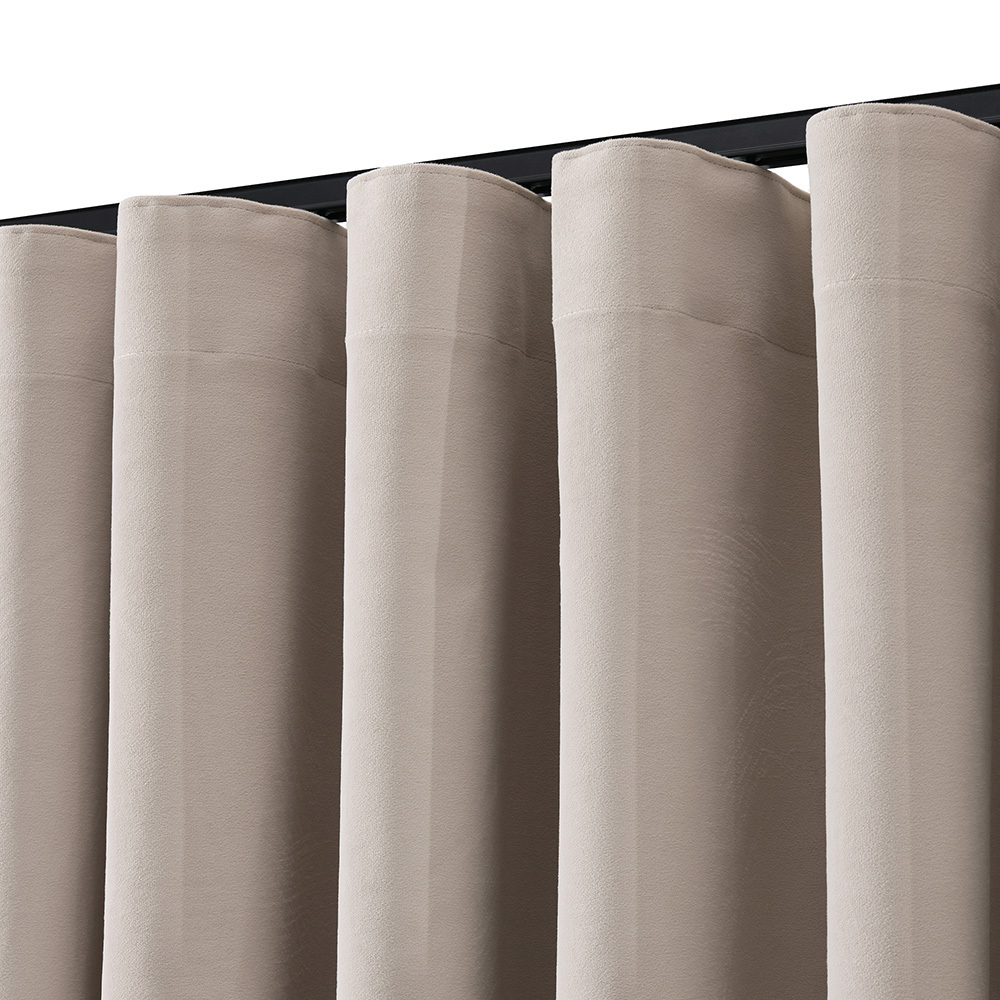 Byron Blockout S-Fold Single Panel Curtain