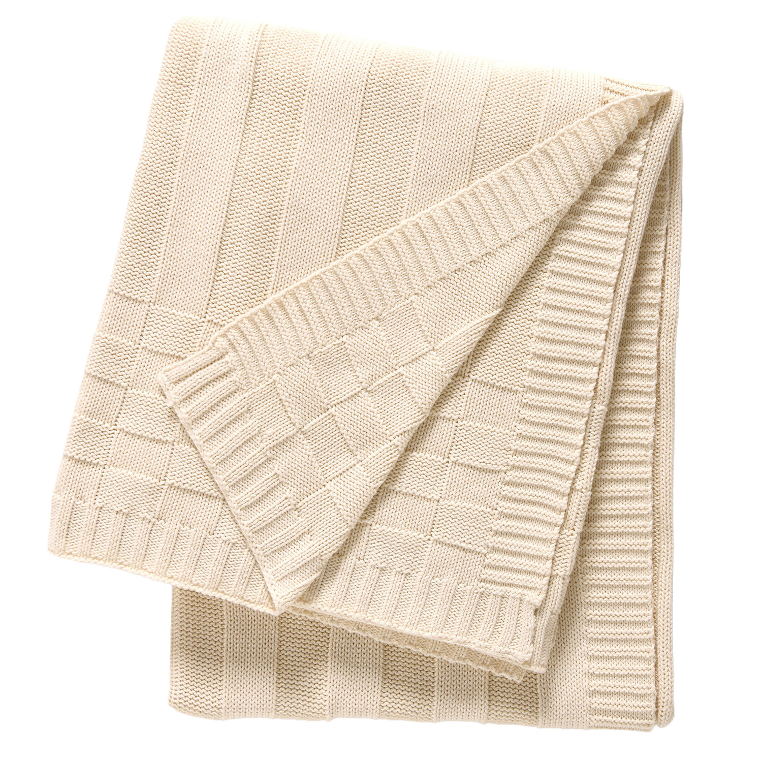 Aeron Cotton Knitted Throw