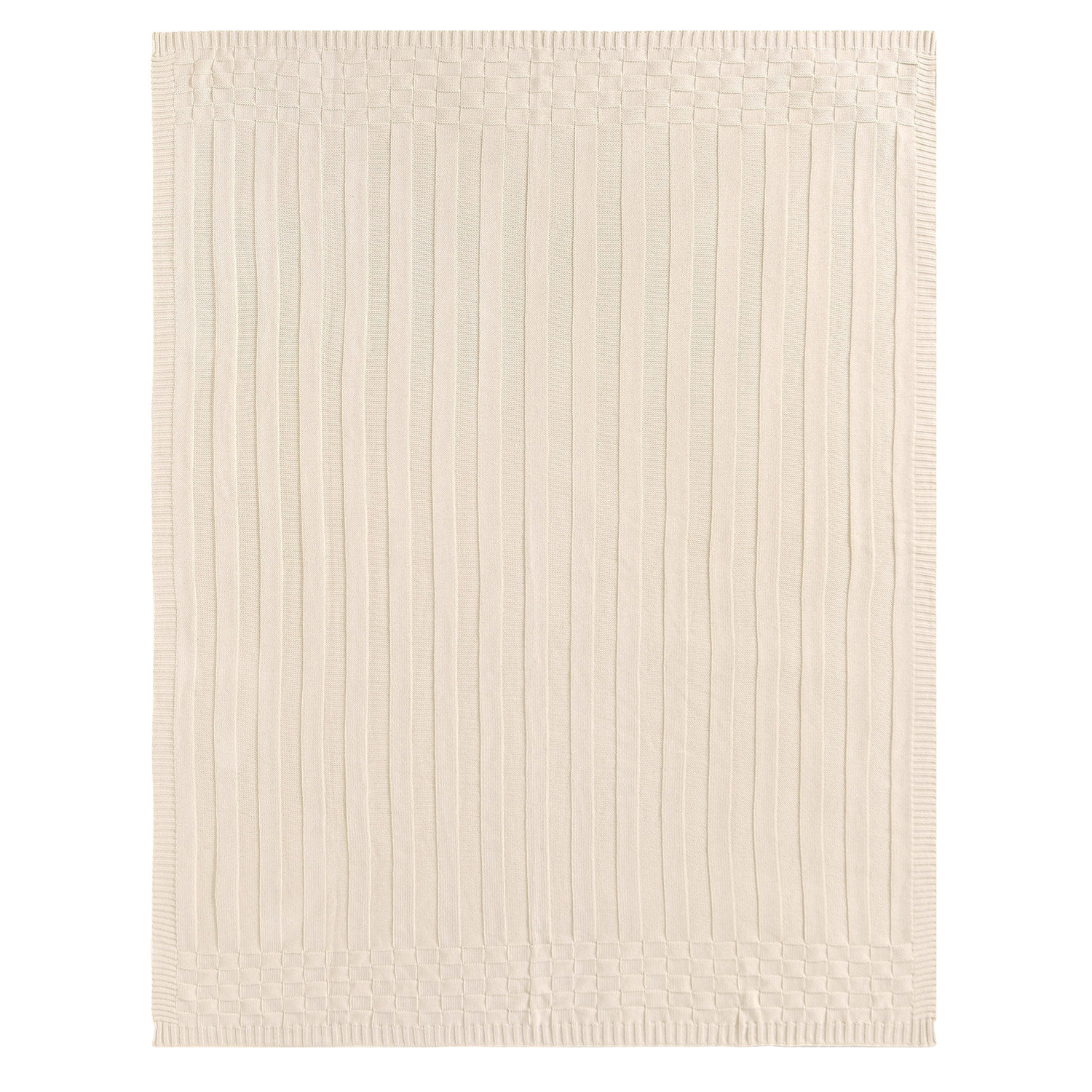 Aeron Cotton Knitted Throw
