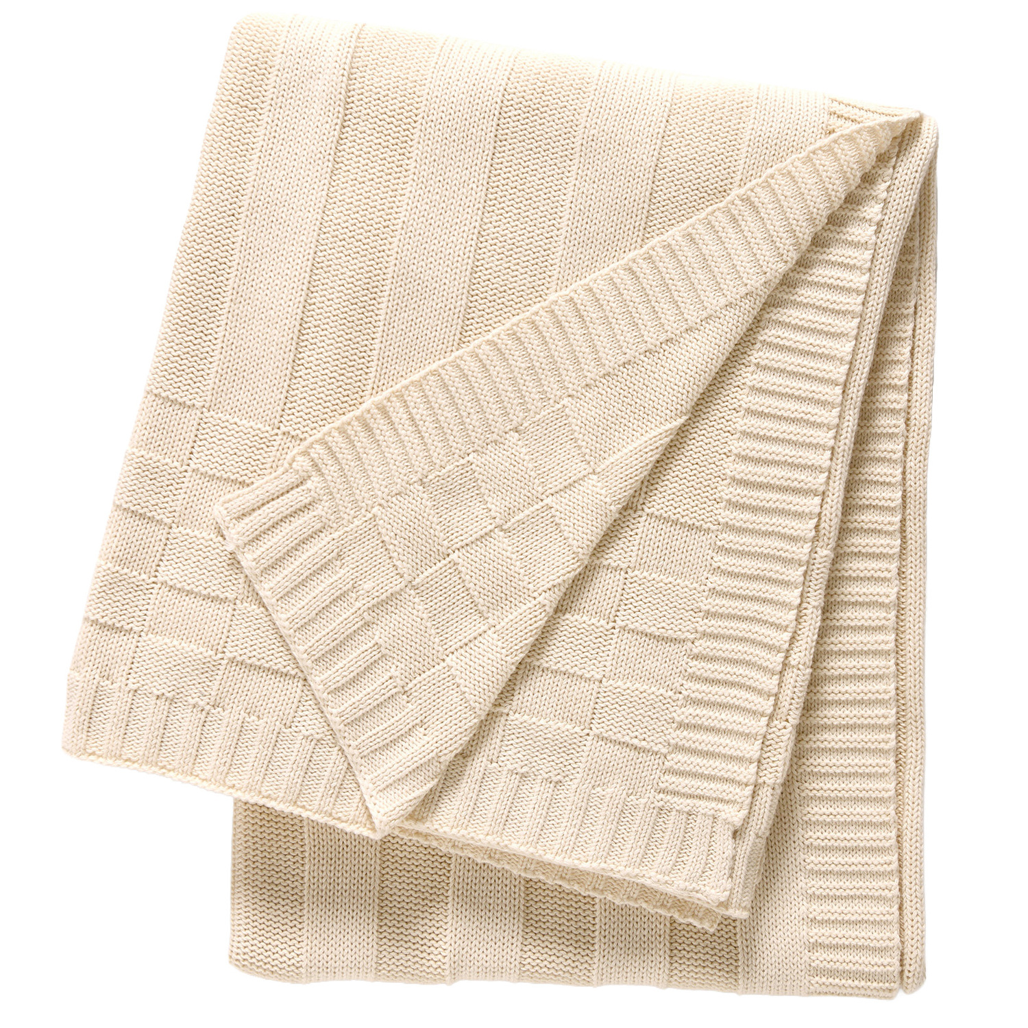 Aeron Cotton Knitted Throw