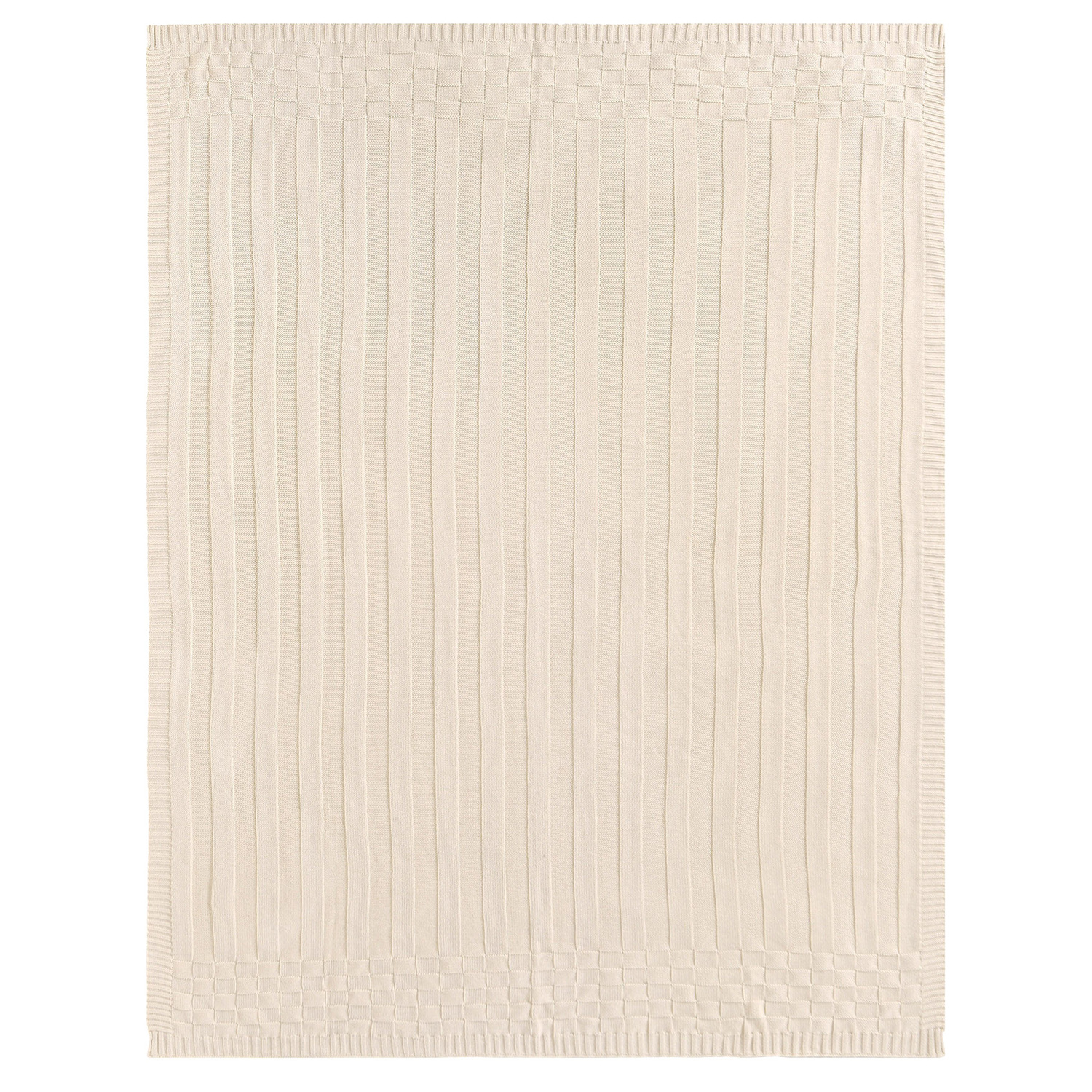 Aeron Cotton Knitted Throw