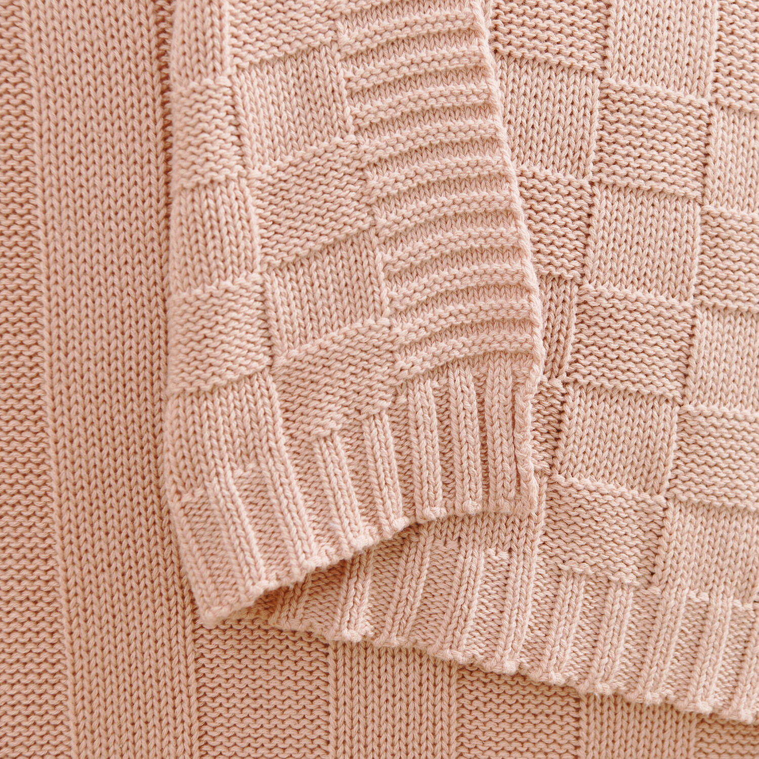 Aeron Cotton Knitted Throw