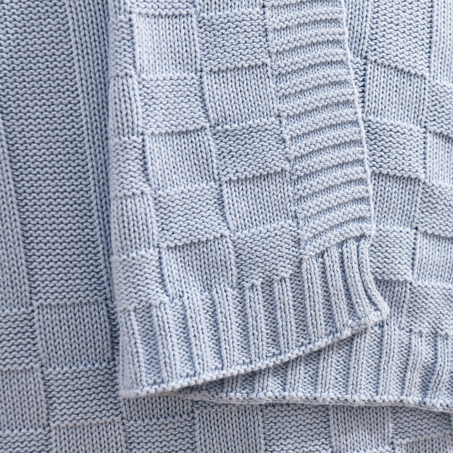 Aeron Cotton Knitted Throw