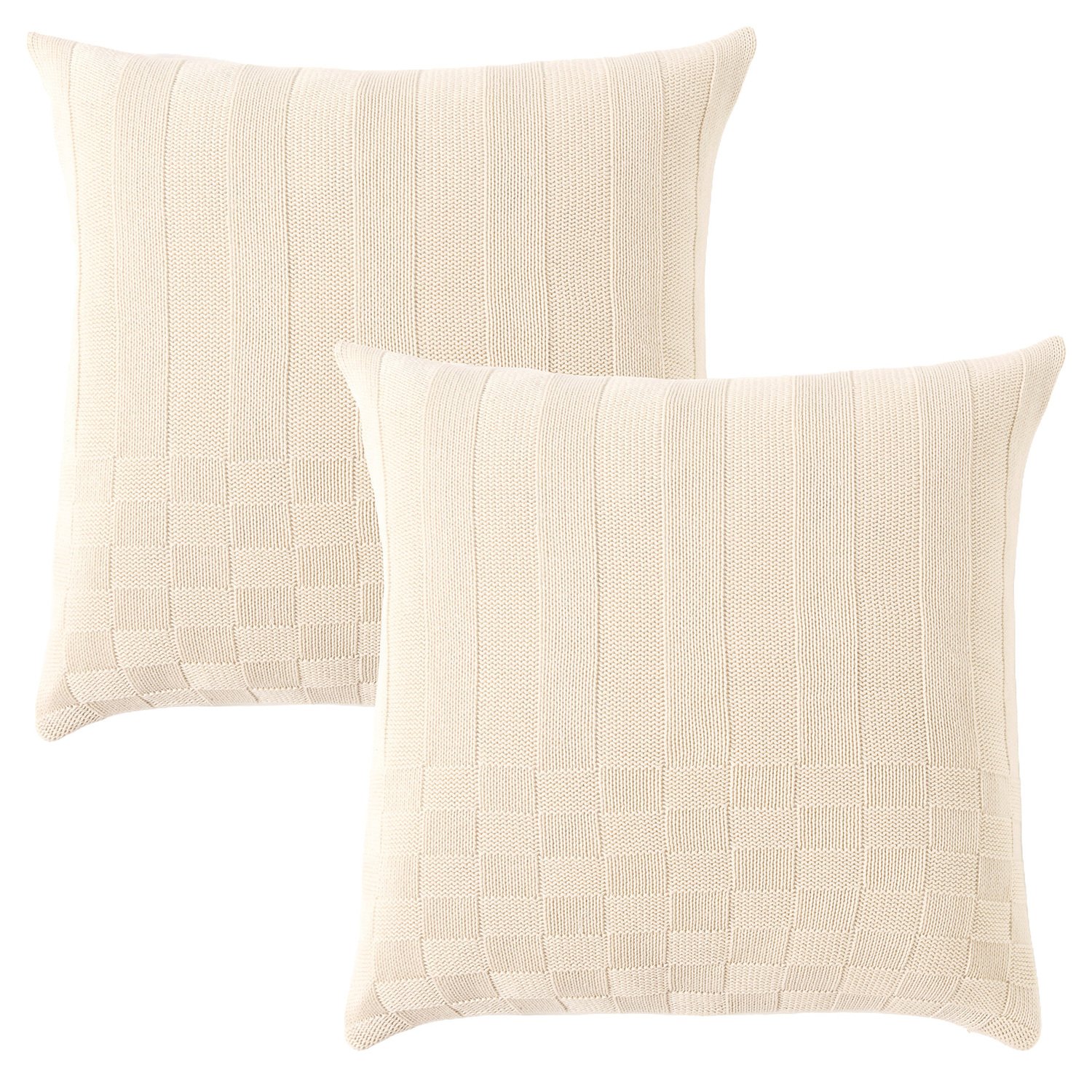Aeron Cotton Knitted Cushion Covers