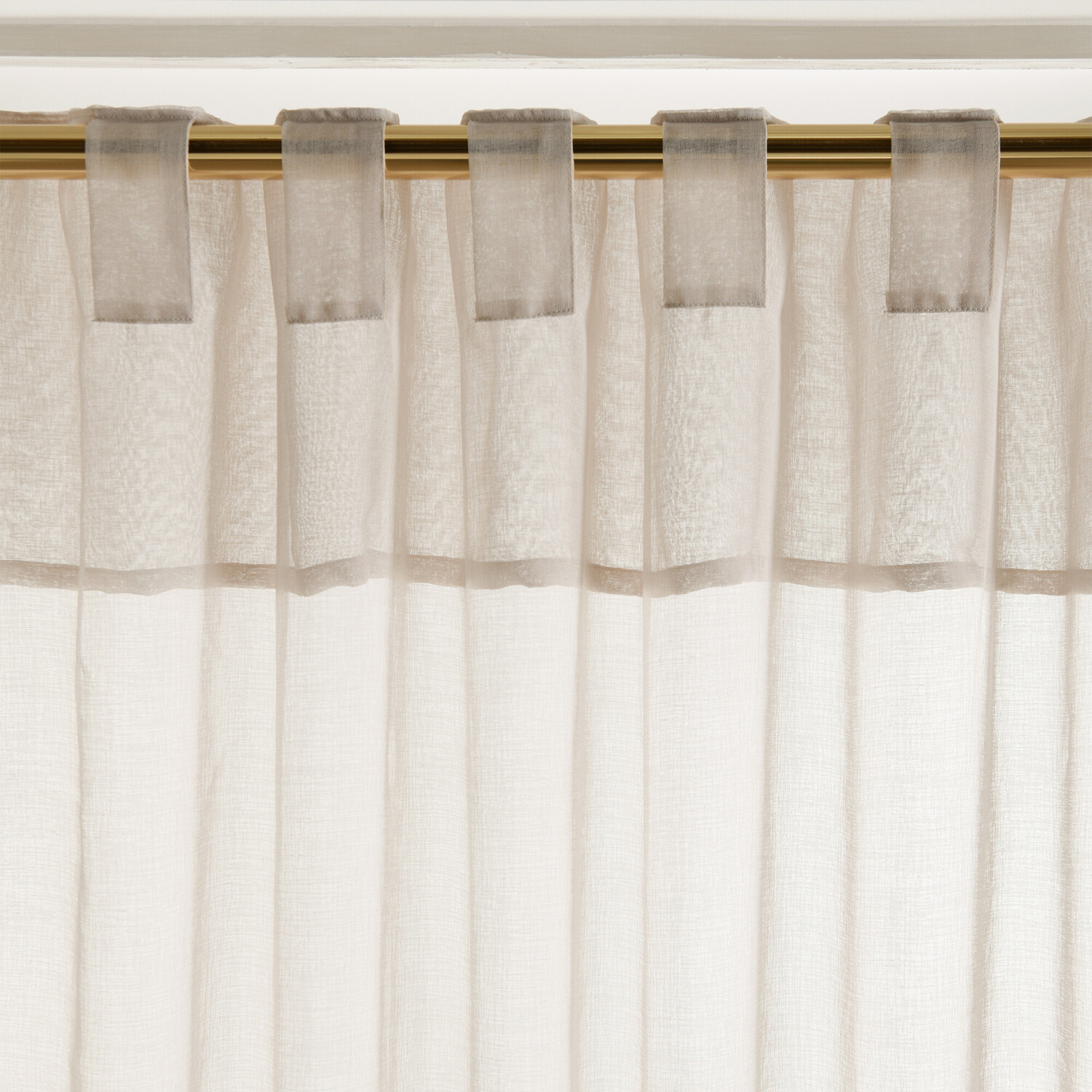 Kiaan Sheer Concealed Tab Top Curtains