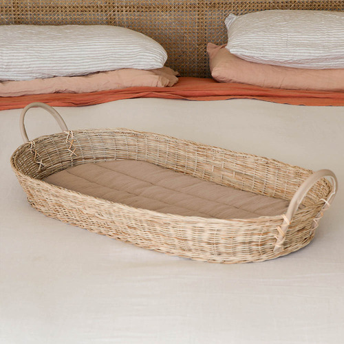 OlliElla Olli Ella Bayu Rattan Change Basket Temple & ster