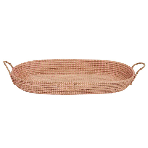 OlliElla Olli Ella Reva Seagrass Change Basket Temple & ster