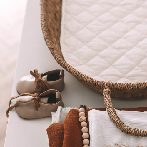 Olli Ella Nyla Seagrass Change Basket Temple & ster