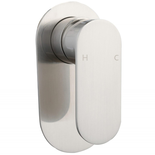 Oval Curved Shower/Bath Wall Mixer