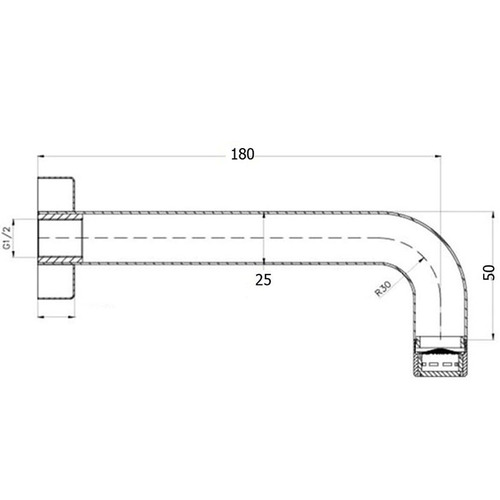 Rund Round Bath Spout