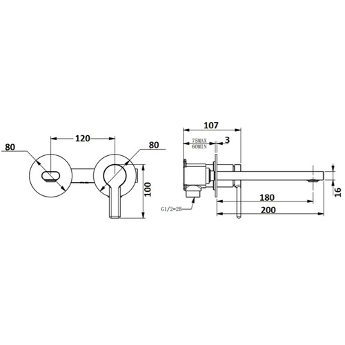 Iris Basin Mixer Set