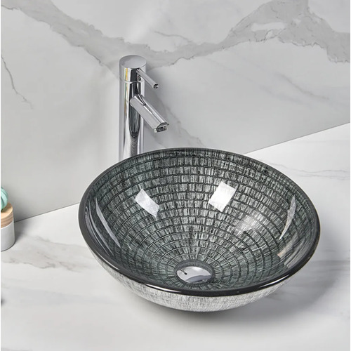 Bethan 420mm Glass Above Counter Basin | Temple & Webster