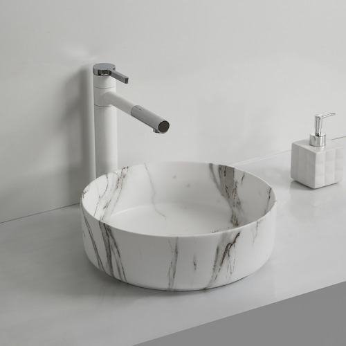 Tommaso 360mm Round Above Counter Basin | Temple & Webster