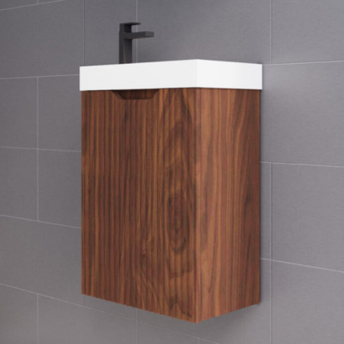 Dustin 450mm Wall Hung Small Space Single Vanity