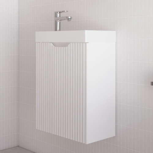 Dustin 450mm Wall Hung Small Space Single Vanity