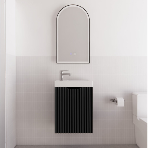 Dustin 450mm Wall Hung Small Space Single Vanity