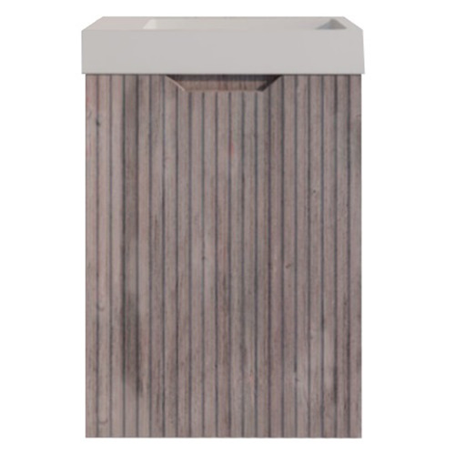 Dustin 450mm Wall Hung Small Space Single Vanity
